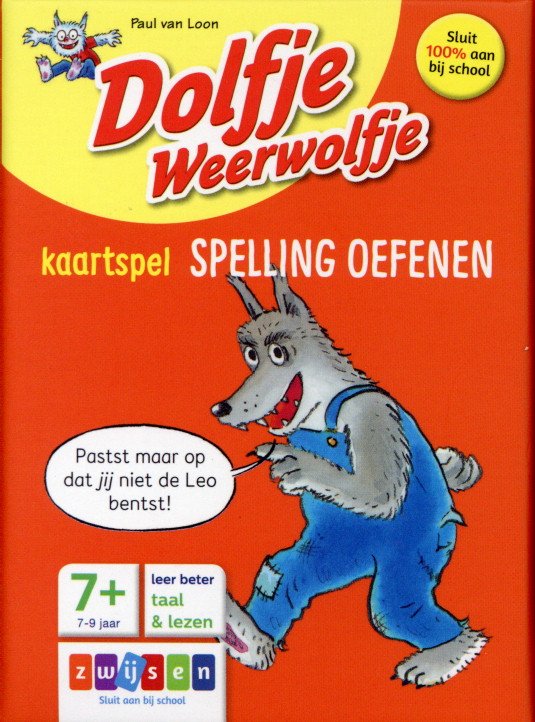Dolfje Weerwolfje: kaartspel Spelling Oefenen