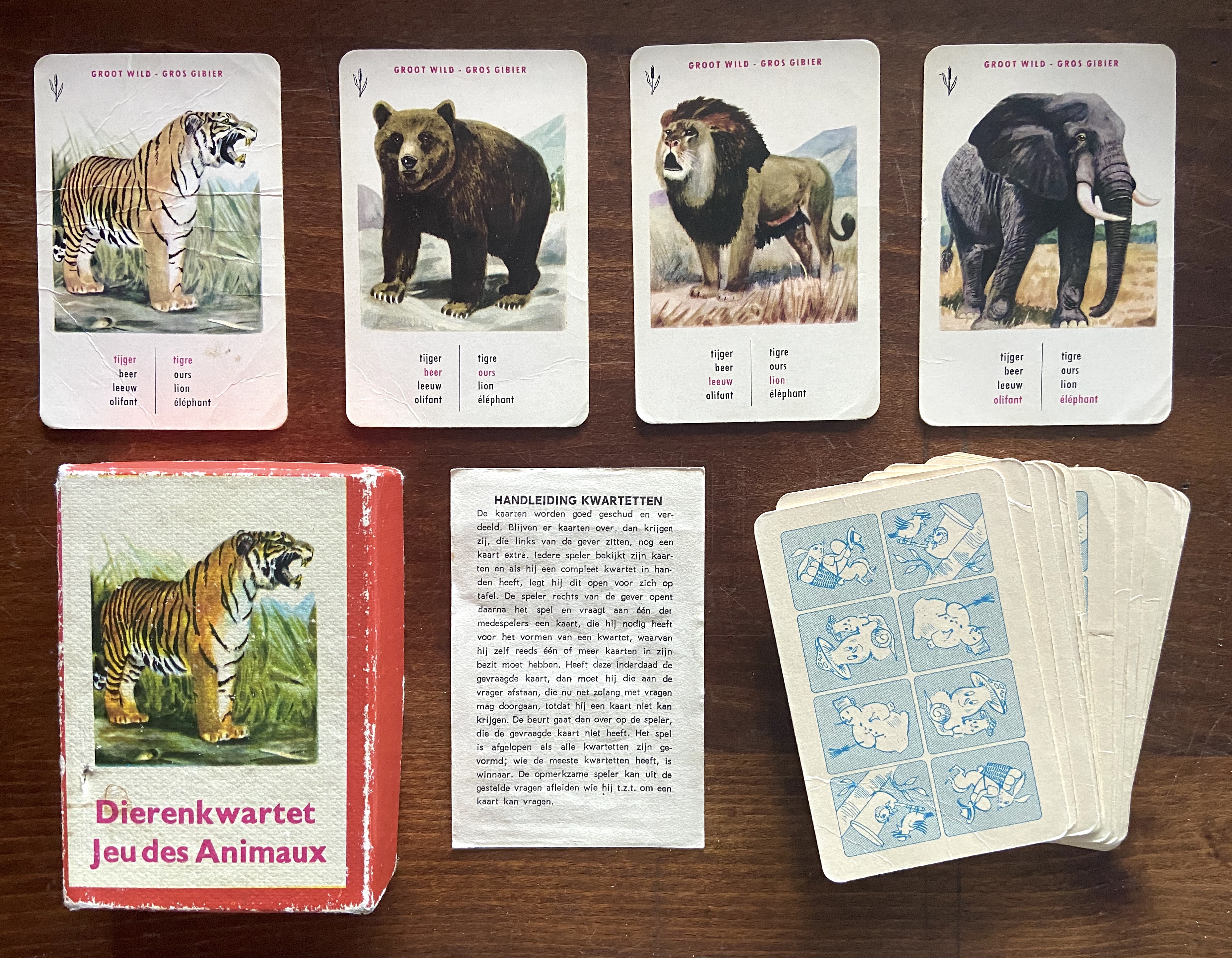 Dierenkwartet (Jeu des Animaux)