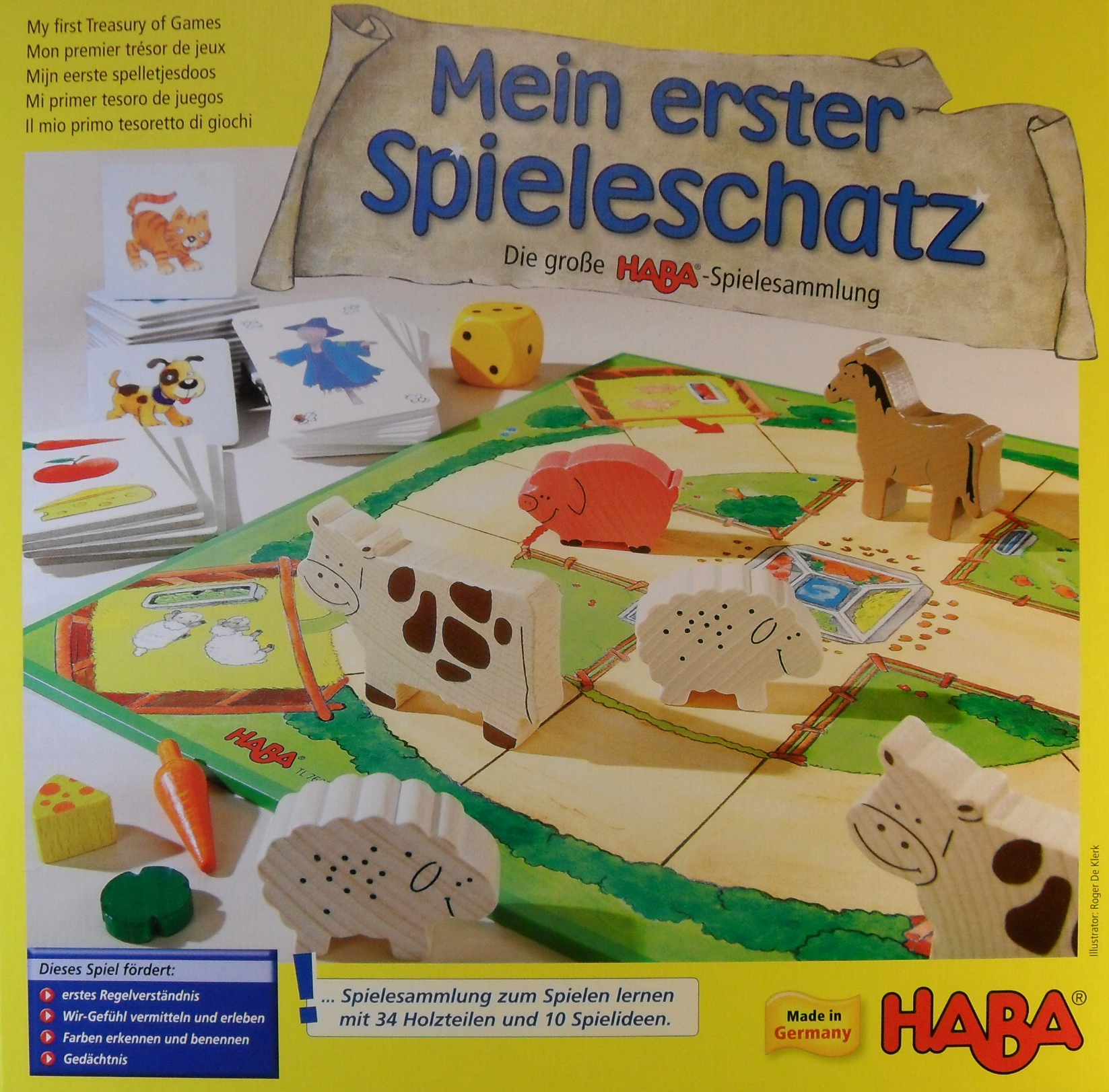 Mein erster Spieleschatz (Mijn eerste spelletjesdoos)