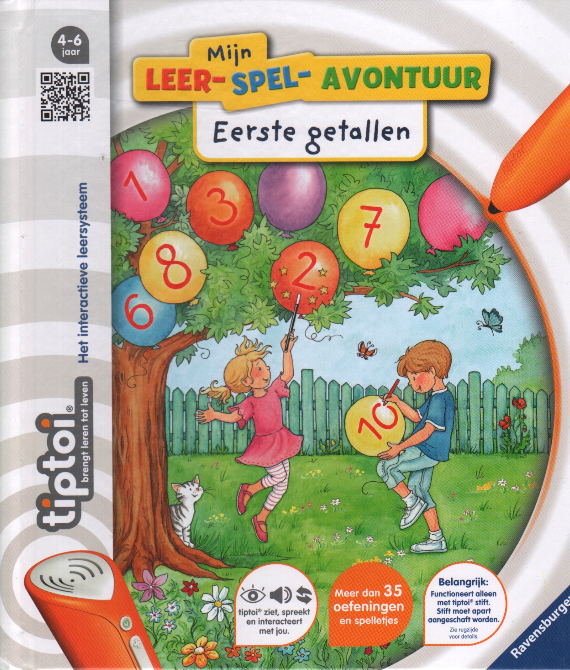 Tiptoi: Mijn leer-spel-avontuur: Eerste getallen