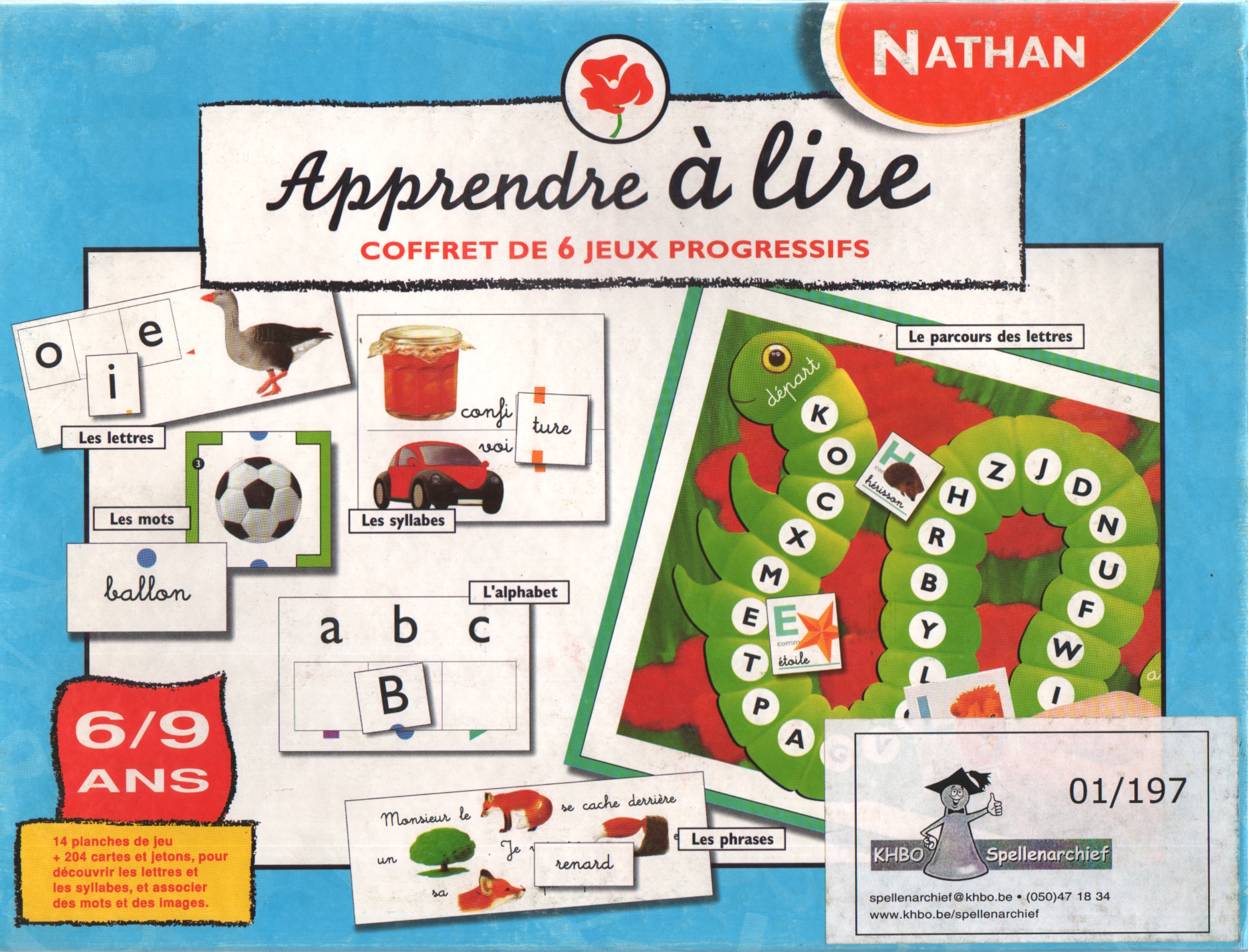 Apprendre à Lire (Coffre de 6 jeux progressifs)