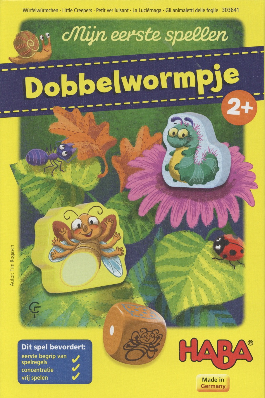 Mijn eerste Spellen: Dobbelwormpje