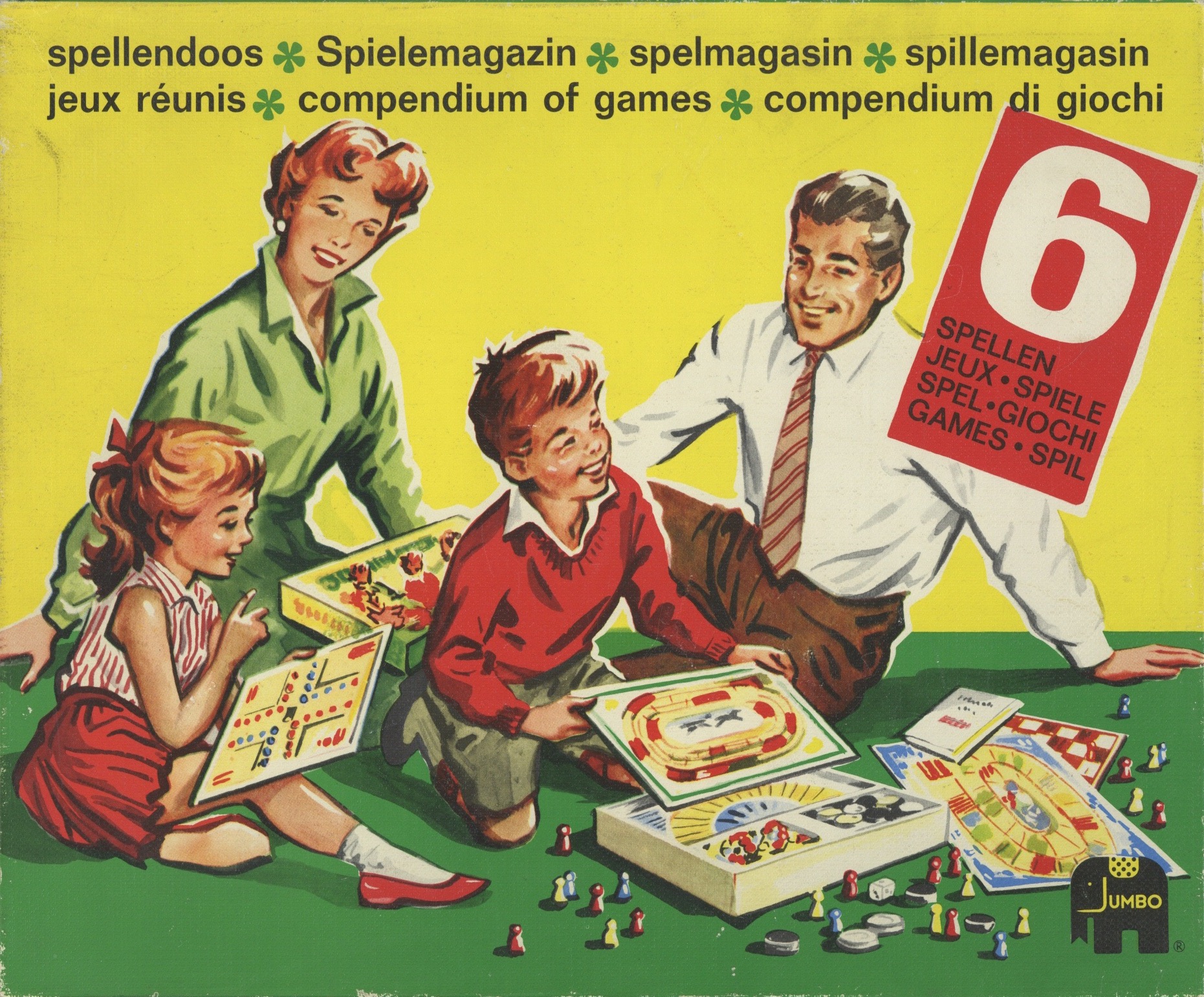 Spellendoos (6 spellen)