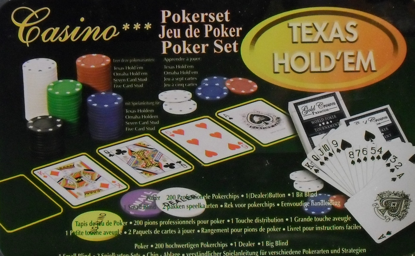 Casino Pokerset : Texas Hold'em
