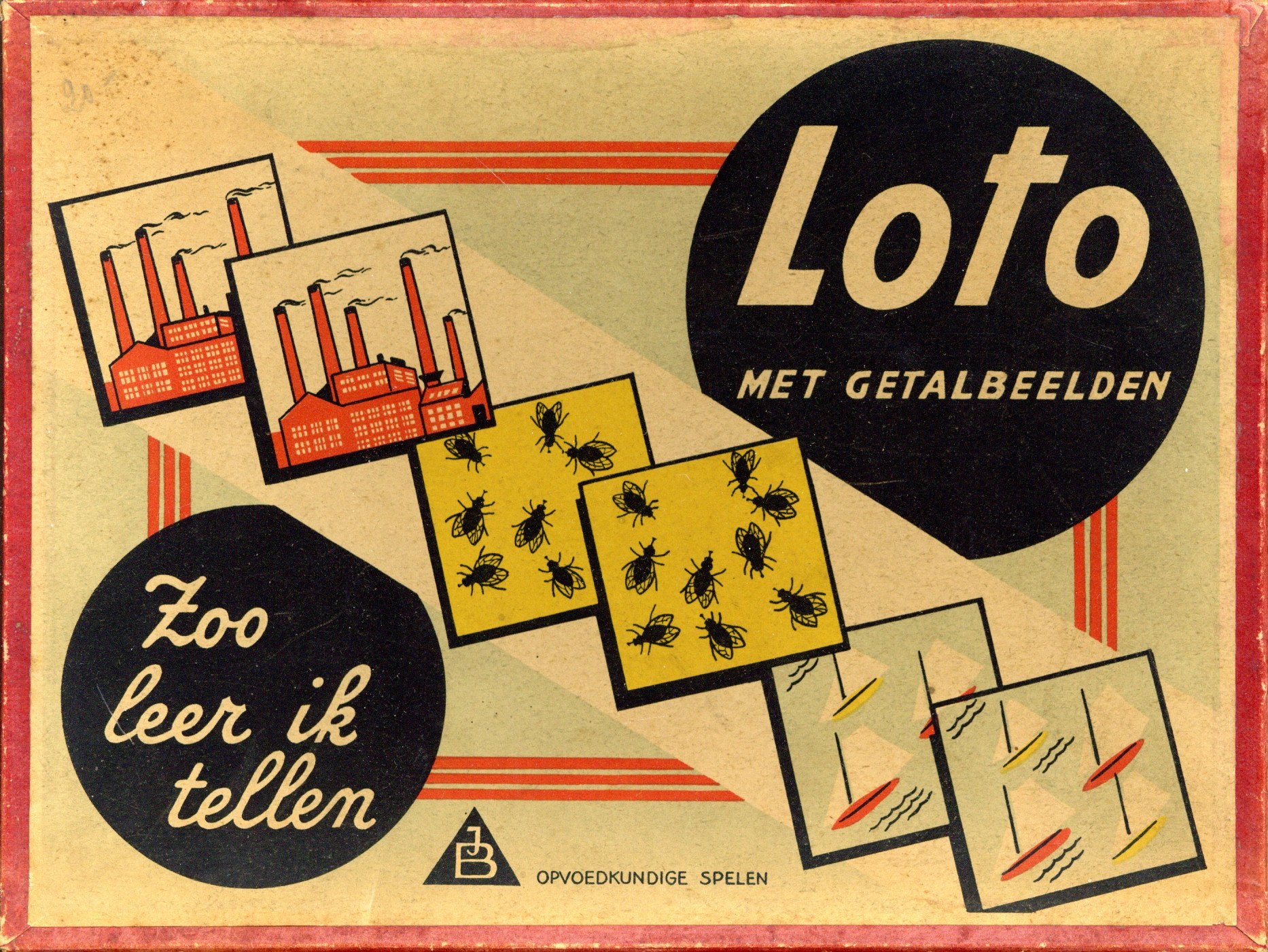 Loto met getalbeelden