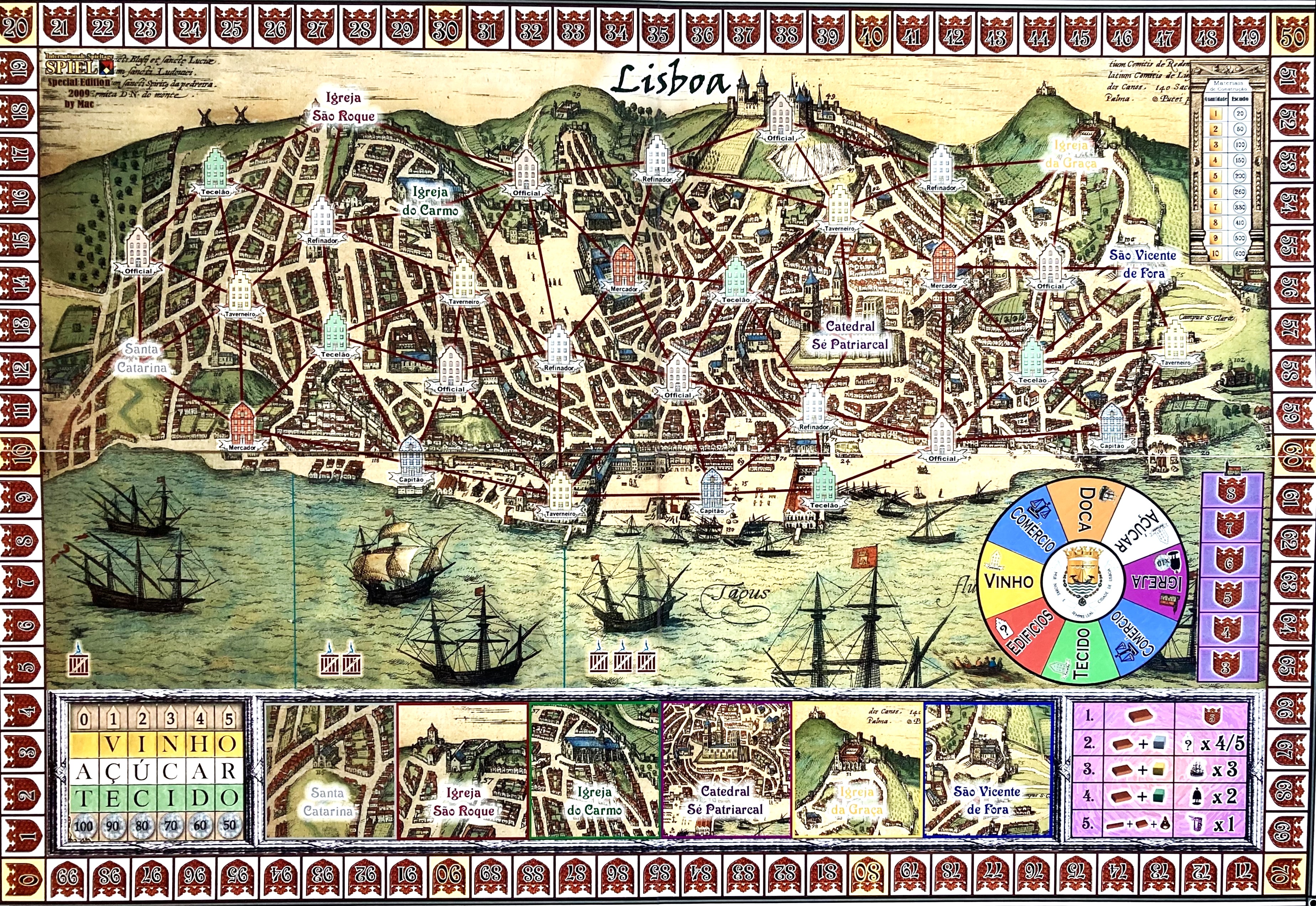 Hamburgum uitbreiding Lisboa