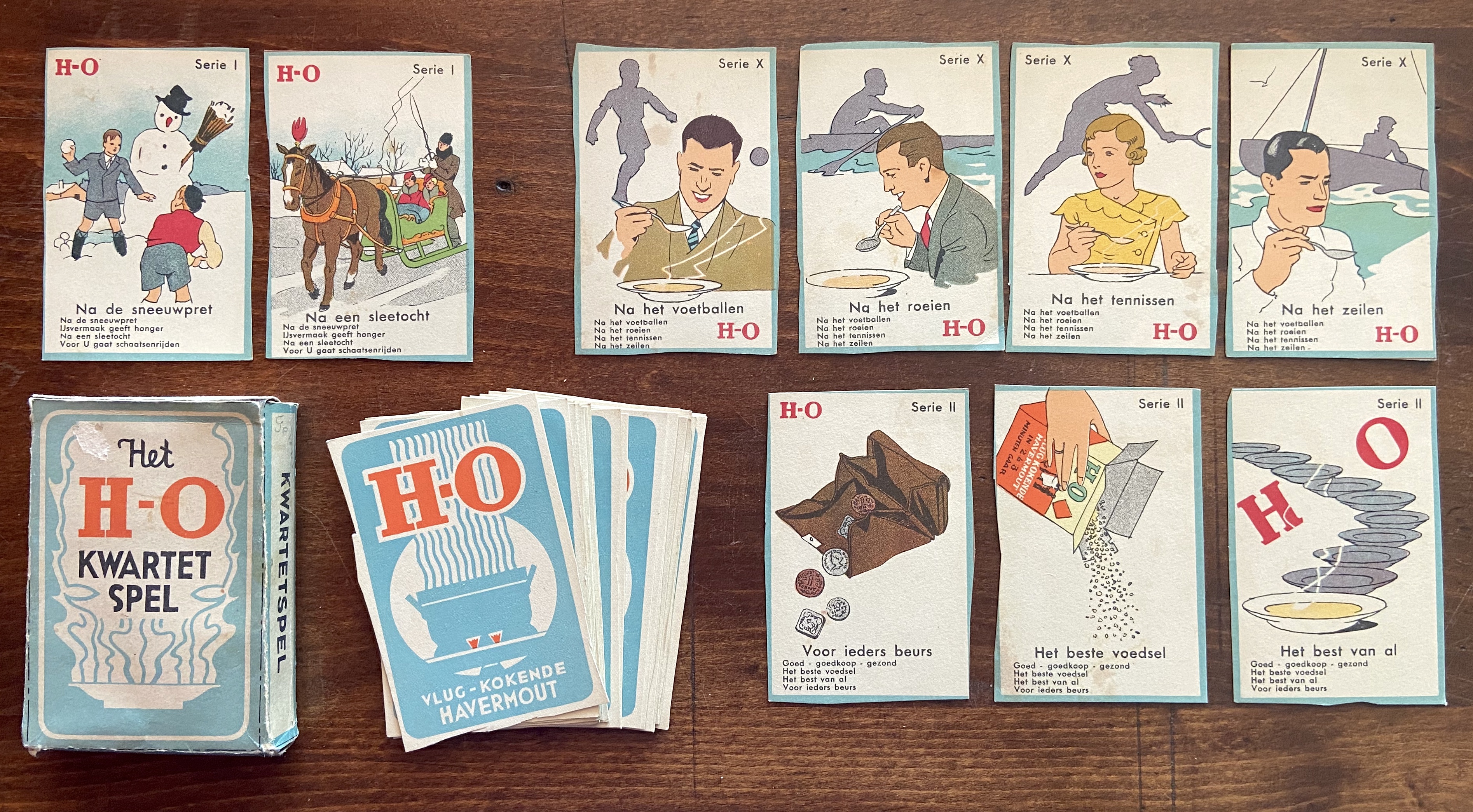 Het H-O Kwartetspel (Havermout)