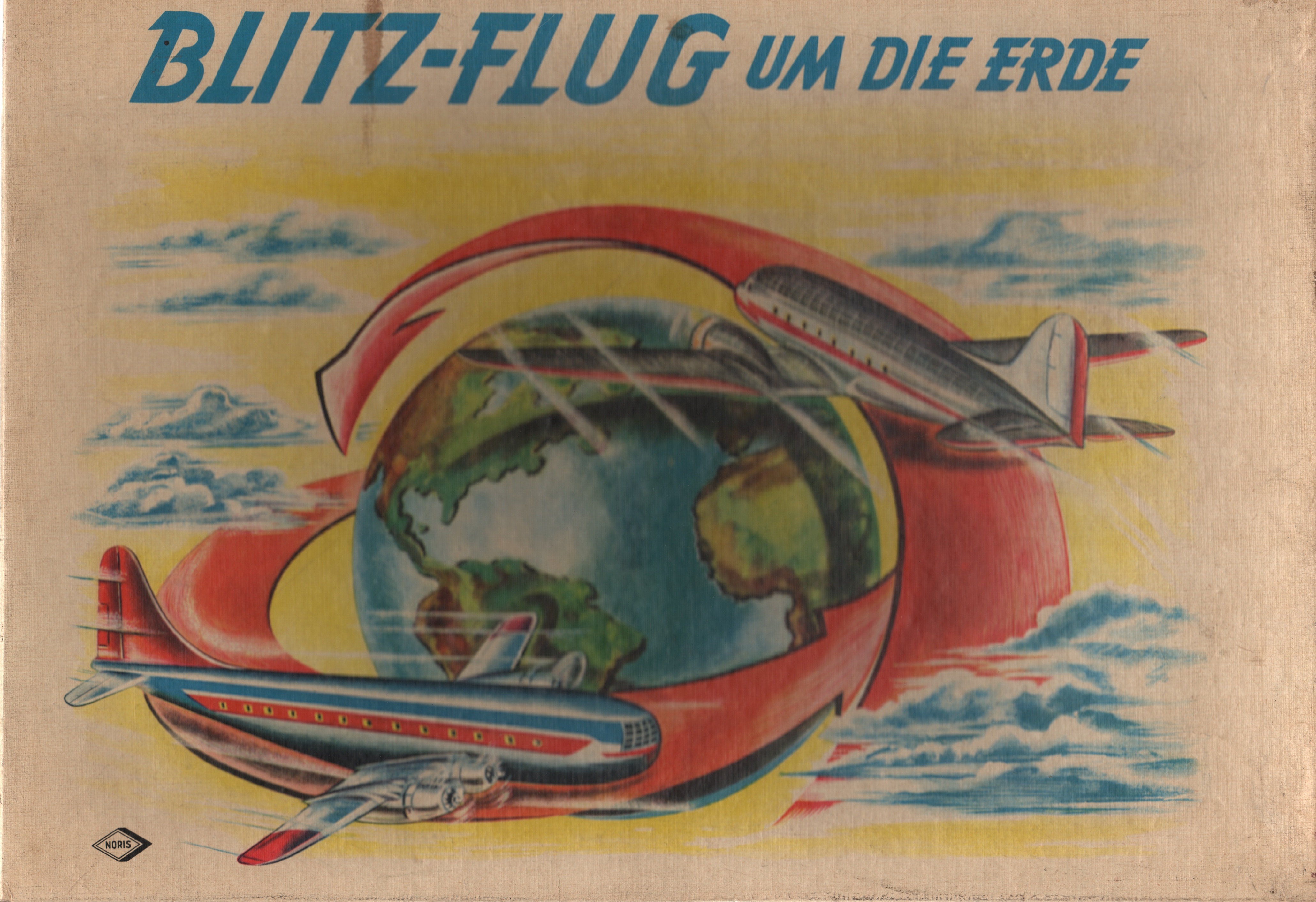 Blitz-Flug um die Erde