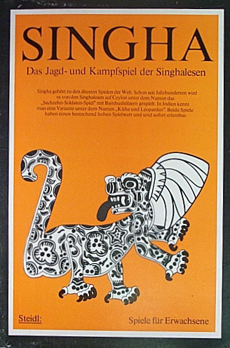 Singha: Das Jagd- und Kampfspiel der Singhalesen