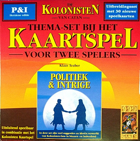 De Kolonisten van Catan: Thema-set bij het Kaartspel: Politiek & Intrige