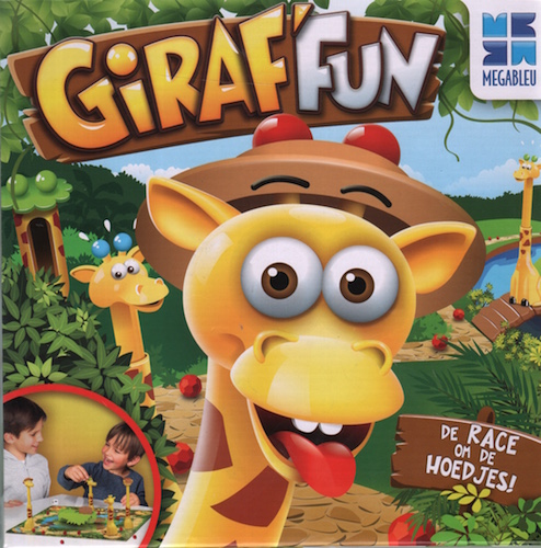 Giraf Fun het Spel om de Hoedjes