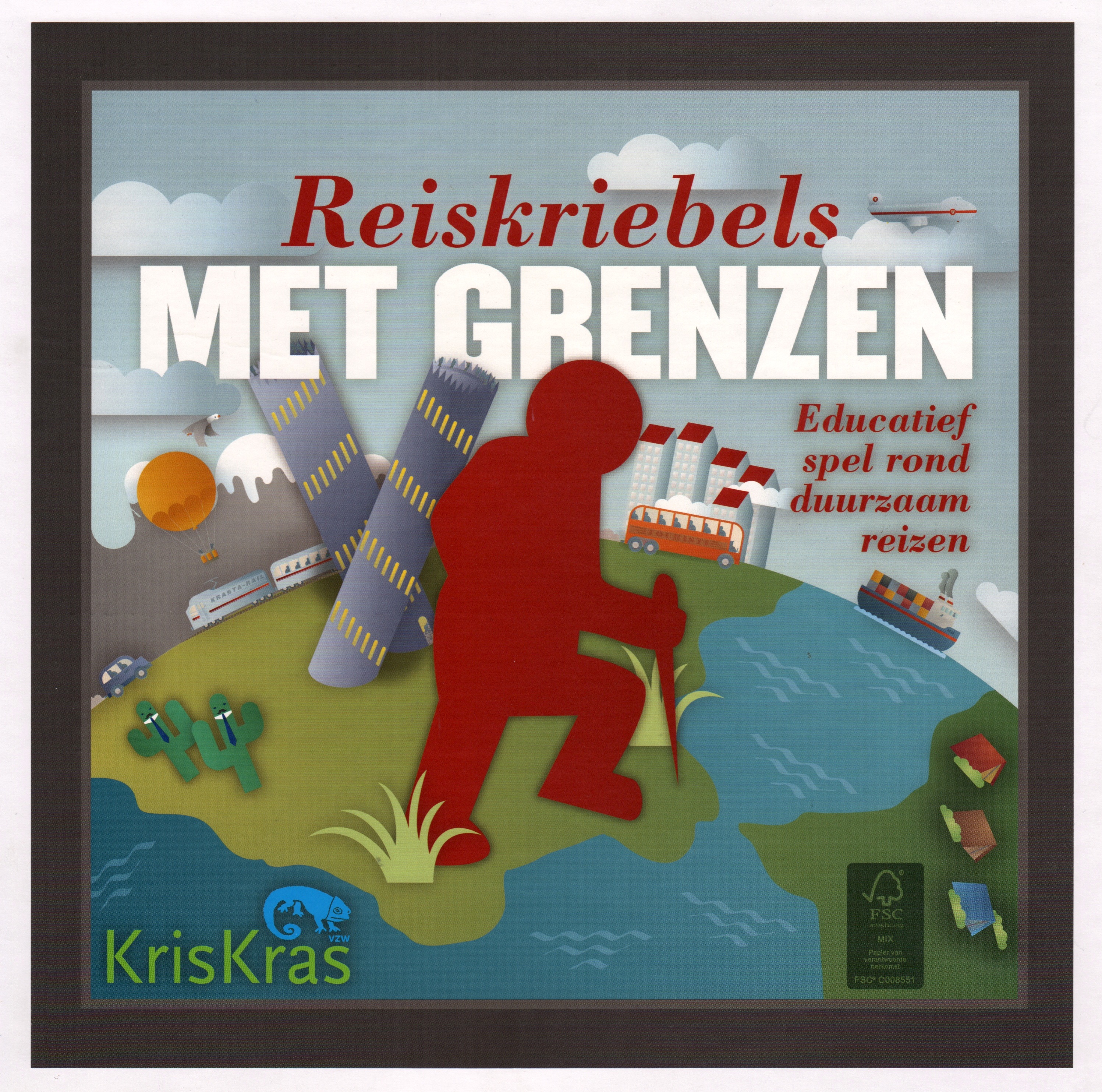 Reiskriebels met Grenzen: Educatief Spel rond Duurzaam Reizen