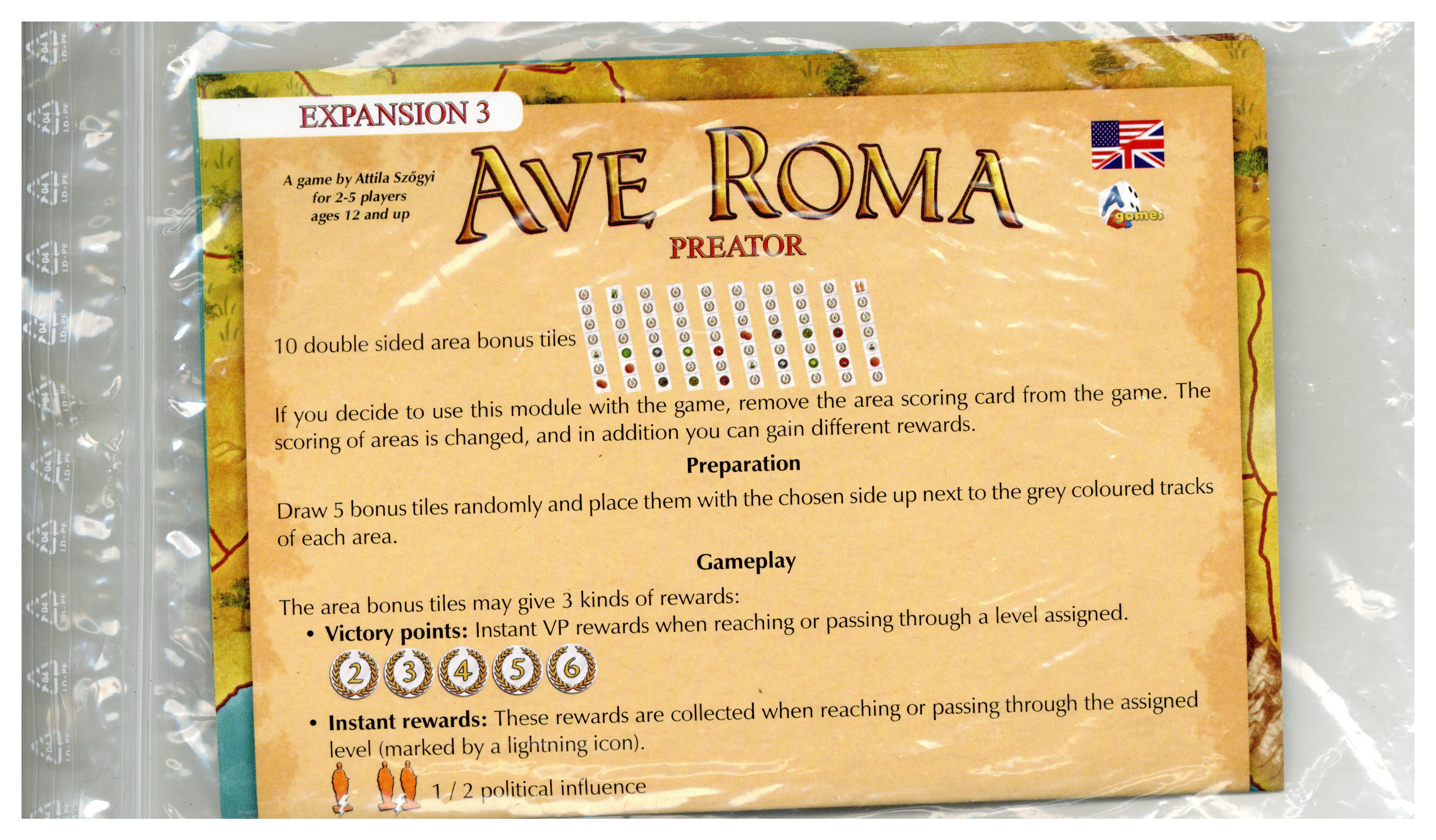 Ave Roma: PREATOR Expansion