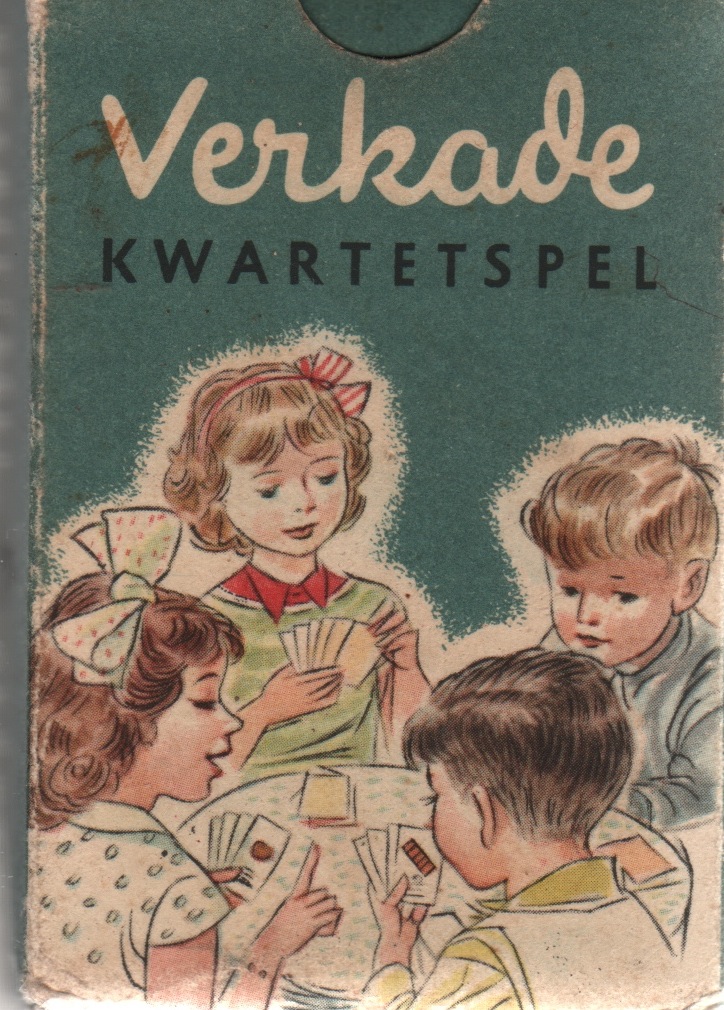 Verkade Kwartetspel (Groene Editie)