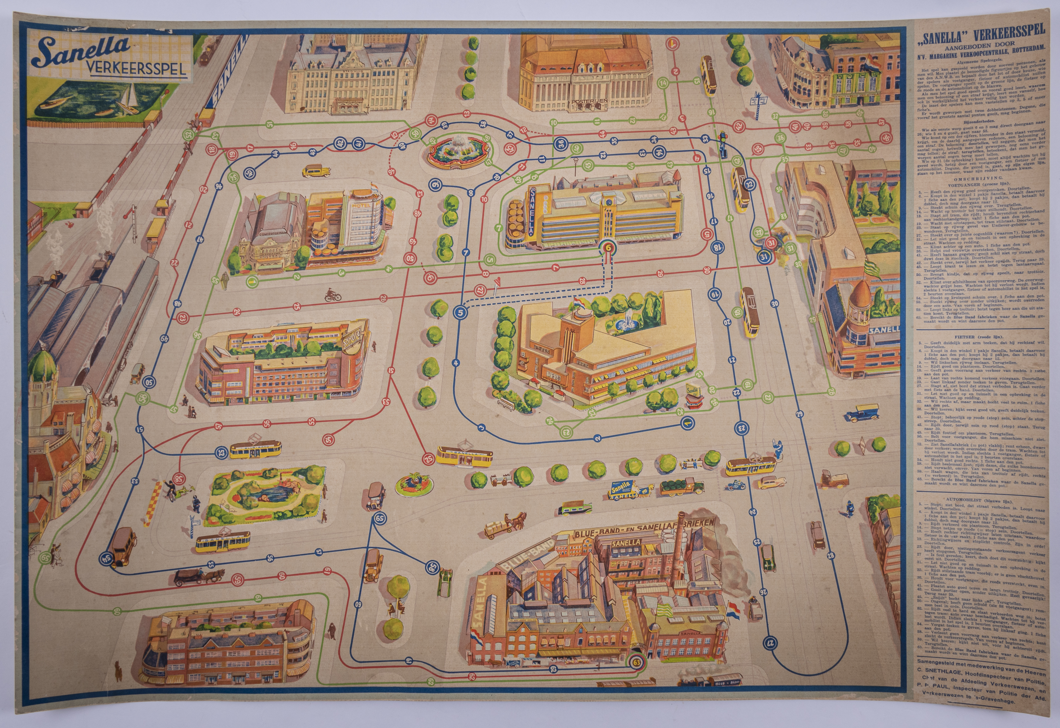 Sanella Verkeersspel