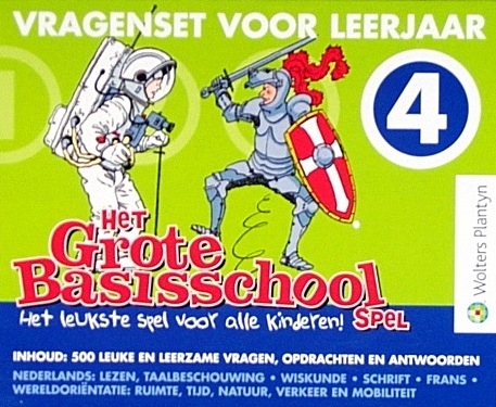 Het Grote Basisschool spel: vragenset voor leerjaar 4