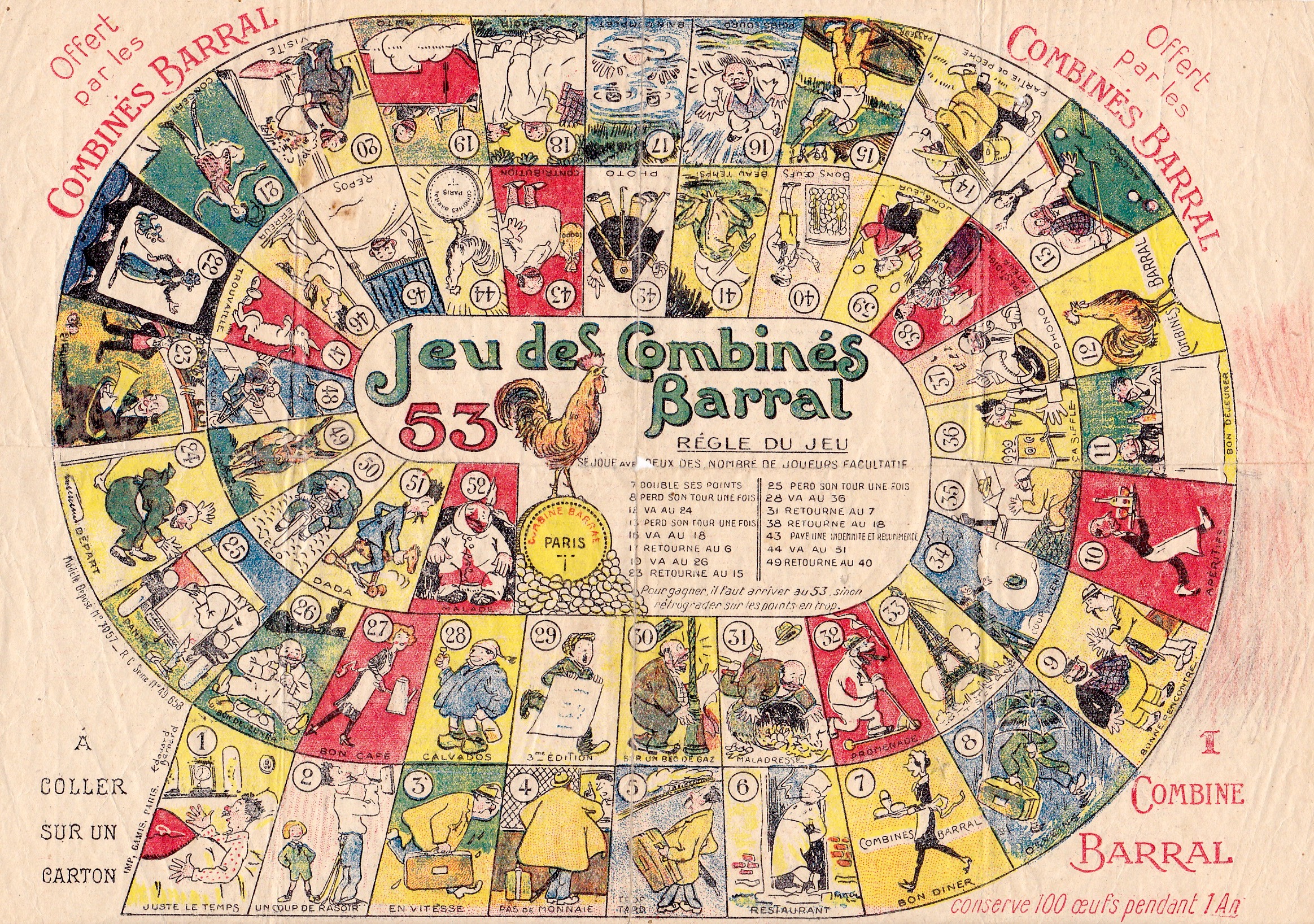 Jeu des Combinés Barral