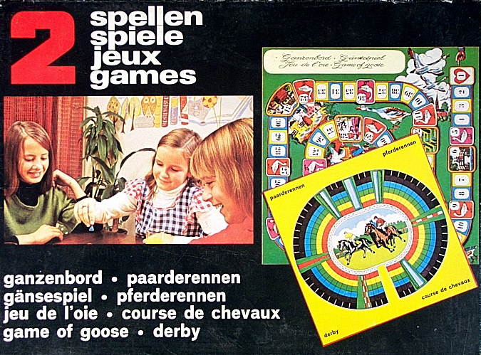 2 Spellen (Ganzenbord & Paarderennen)