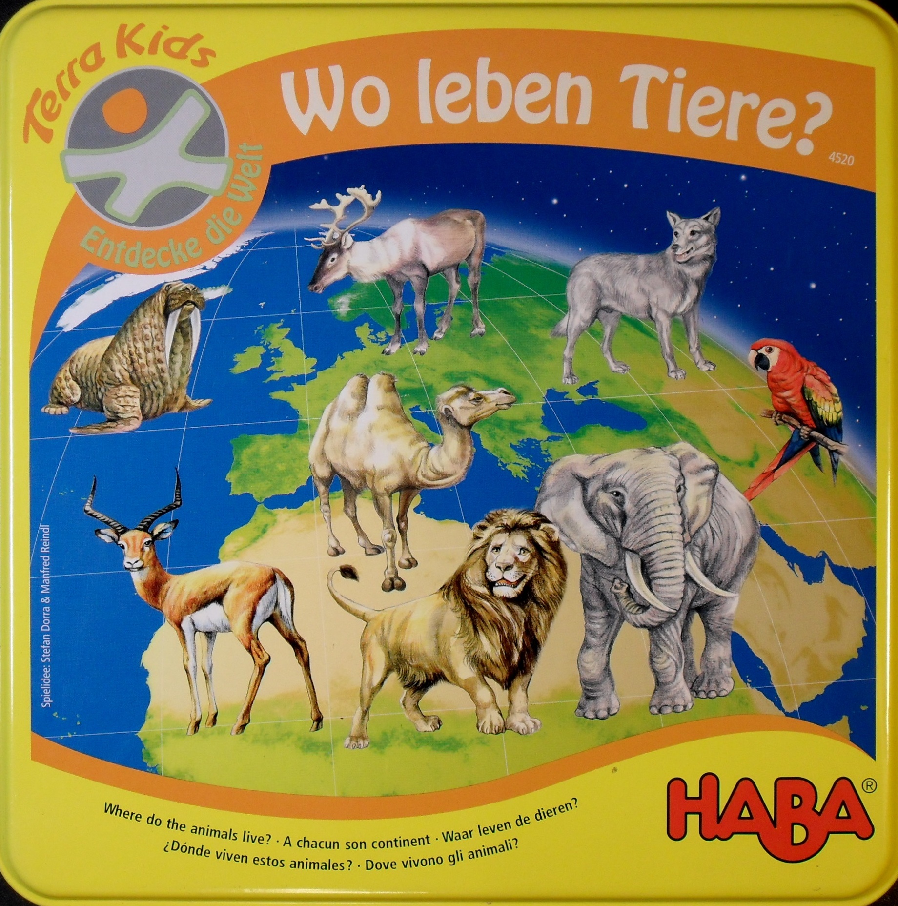 Wo leben Tiere? (Waar leven de Dieren?)