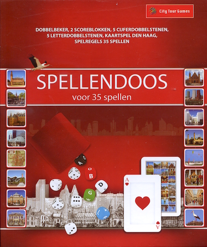 Spellendoos voor 35 spellen
