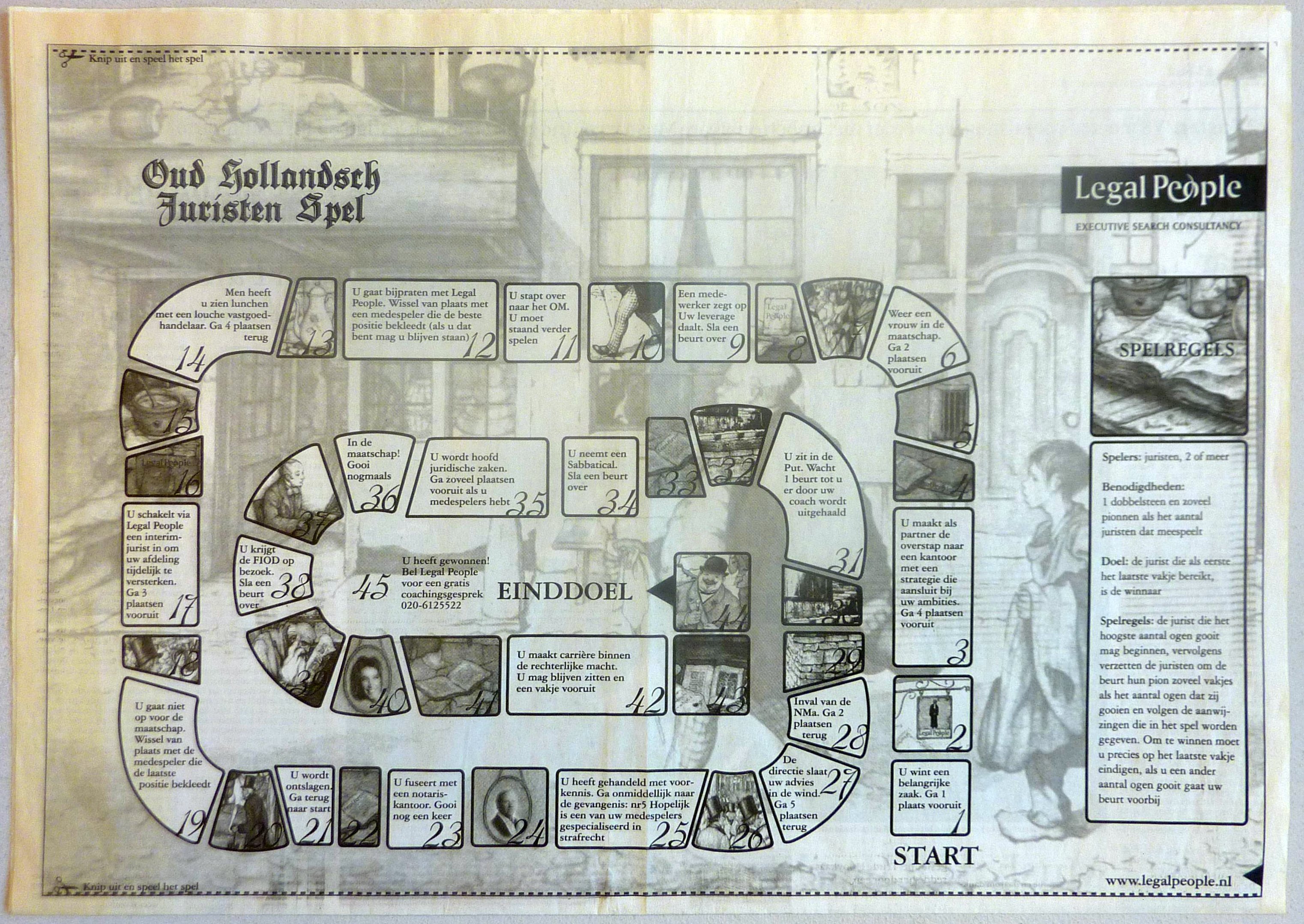 Oud Hollandsch Juristen Spel