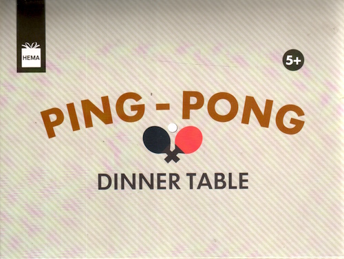 Ping-Pong Dinner Table