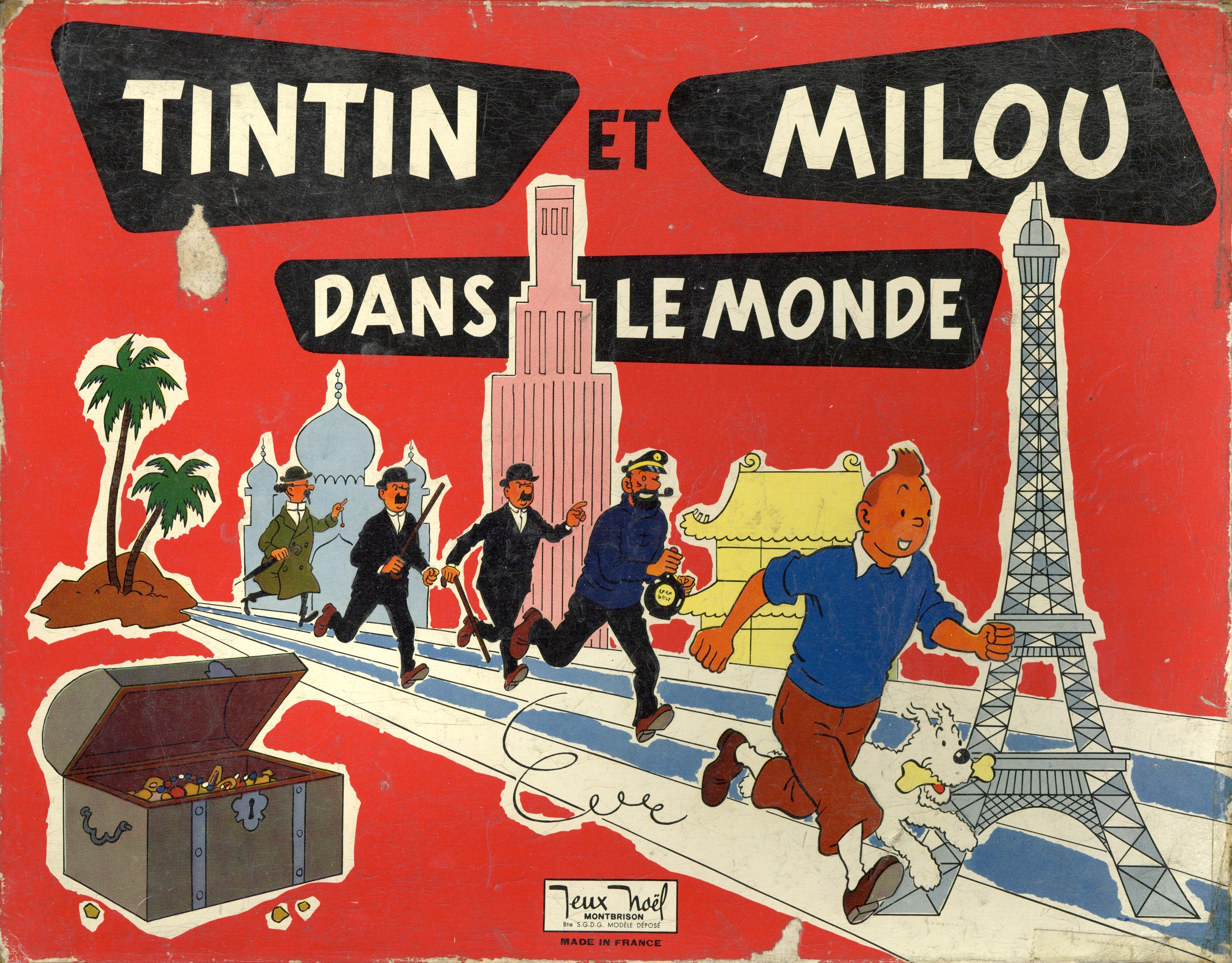 Tintin et Milou dans le Monde