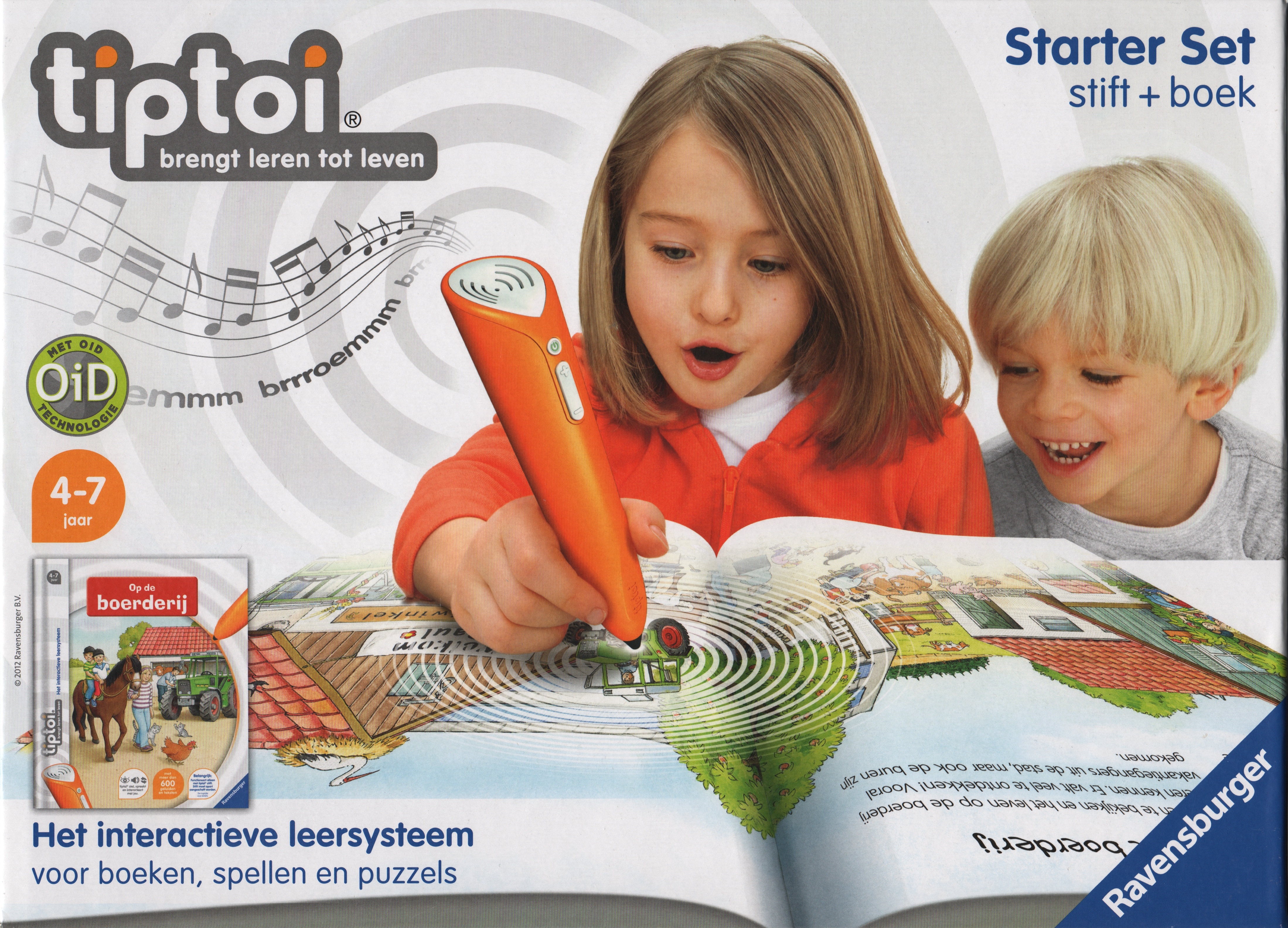 Tiptoi: Starterset Stift + Boek Op de Boerderij