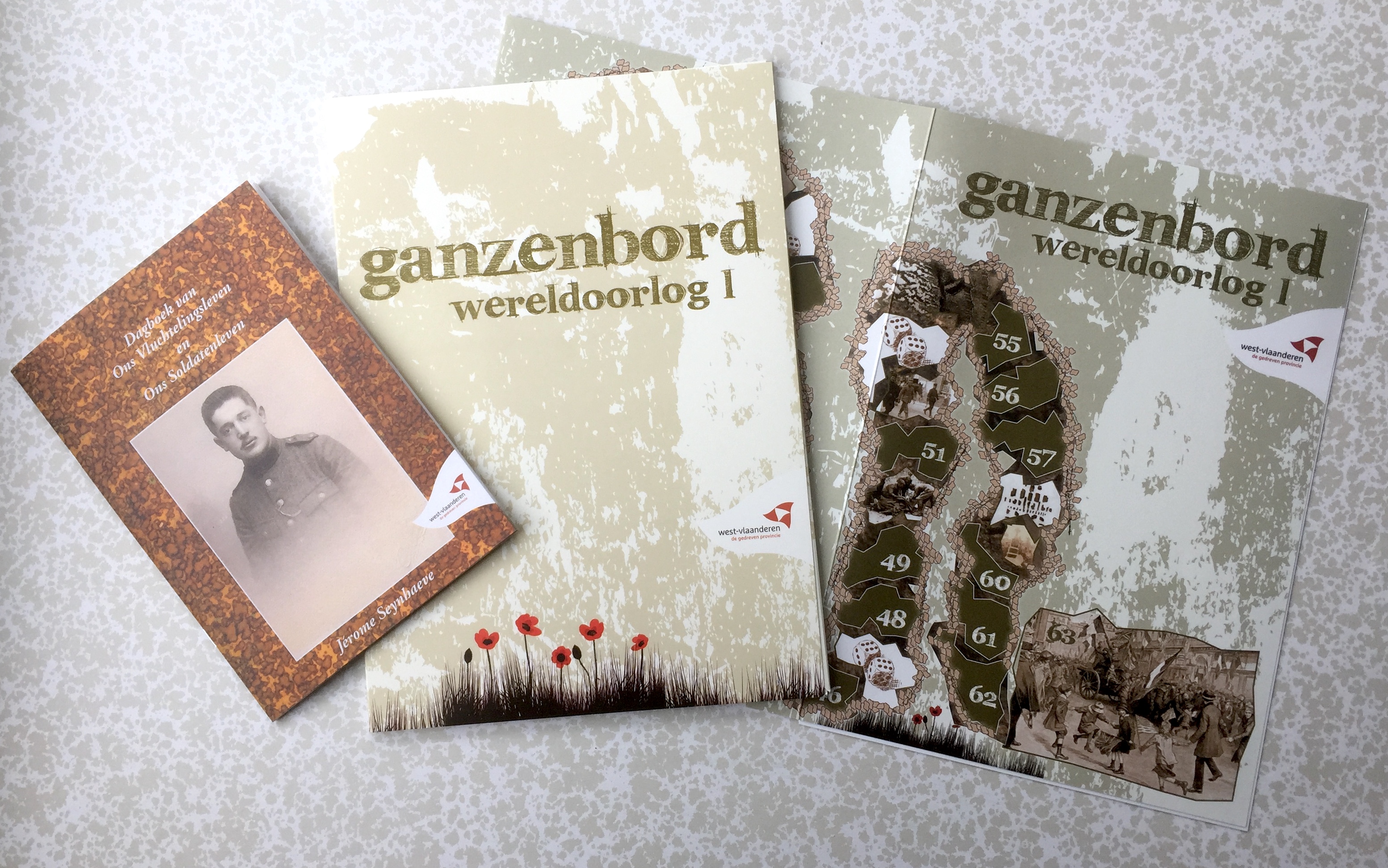 Ganzenbord: Wereldoorlog I