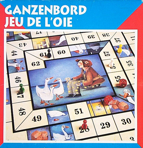 Ganzenbord (Jeu de l'Oie)