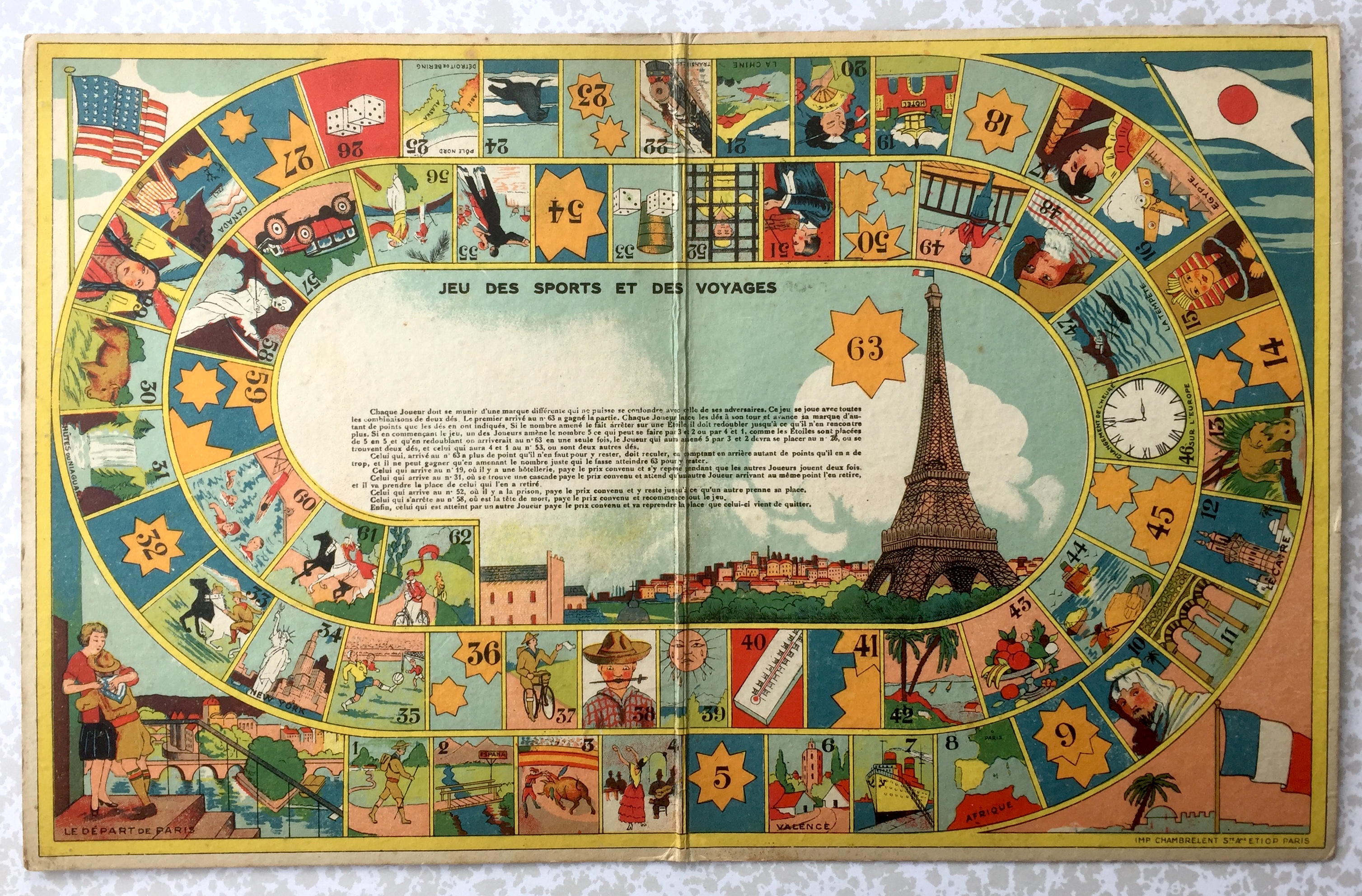 Jeu des Sports et des Voyages