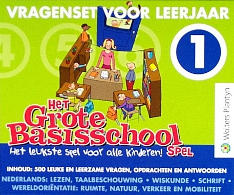 Het Grote Basisschool spel: vragenset voor leerjaar 1