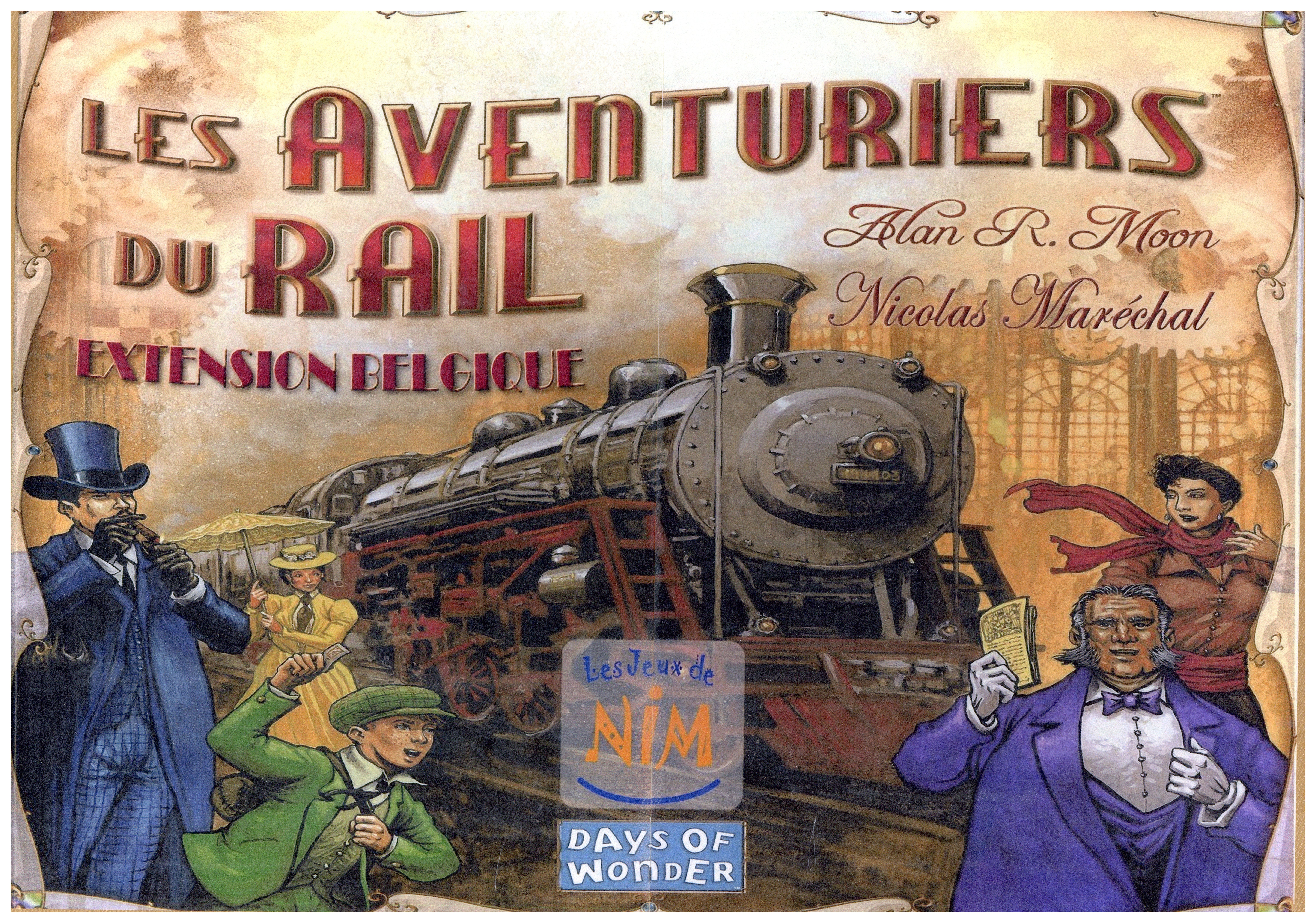 Les Aventuriers du Rail: Extension Belgique