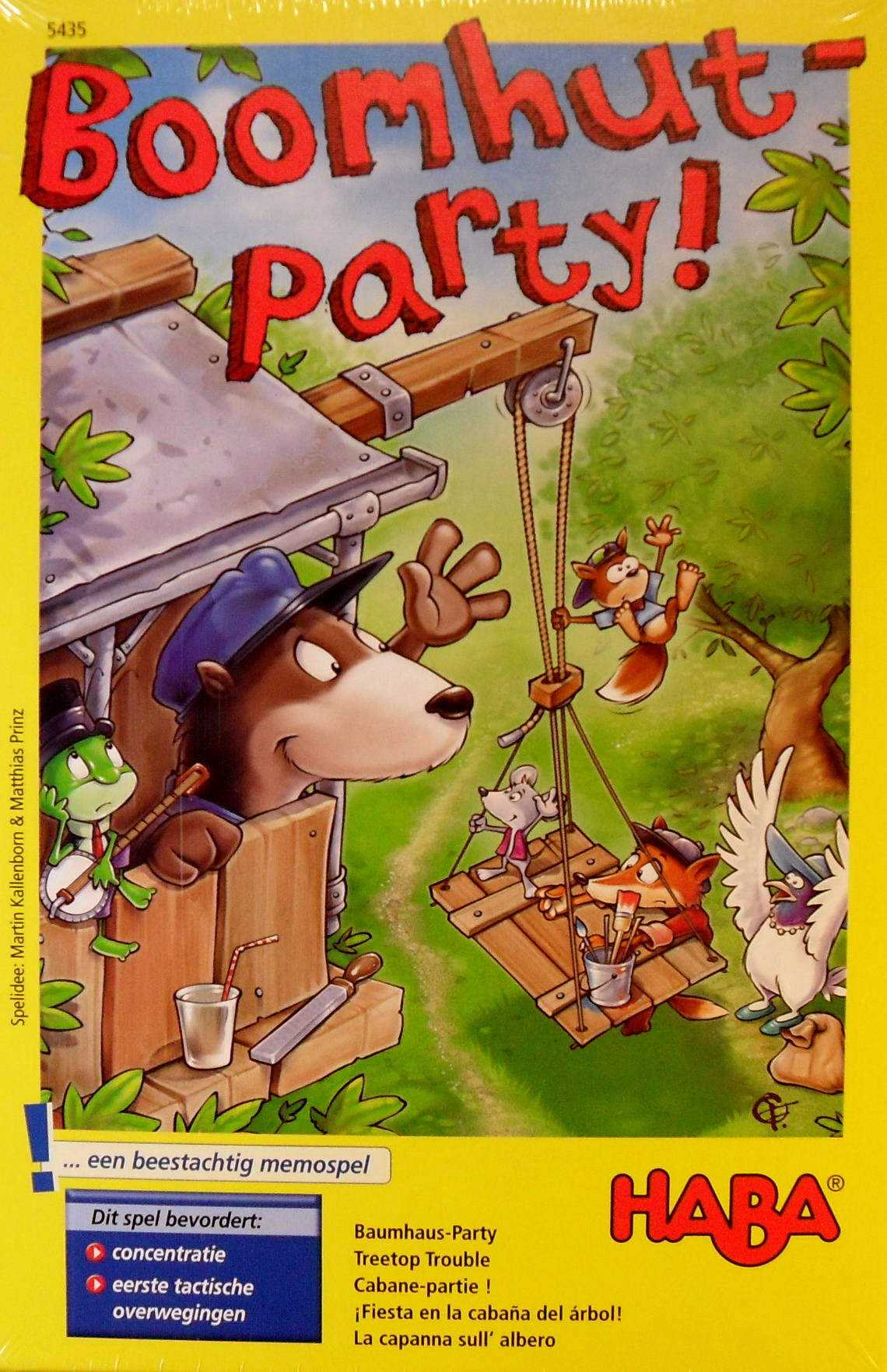 Boomhut-party!