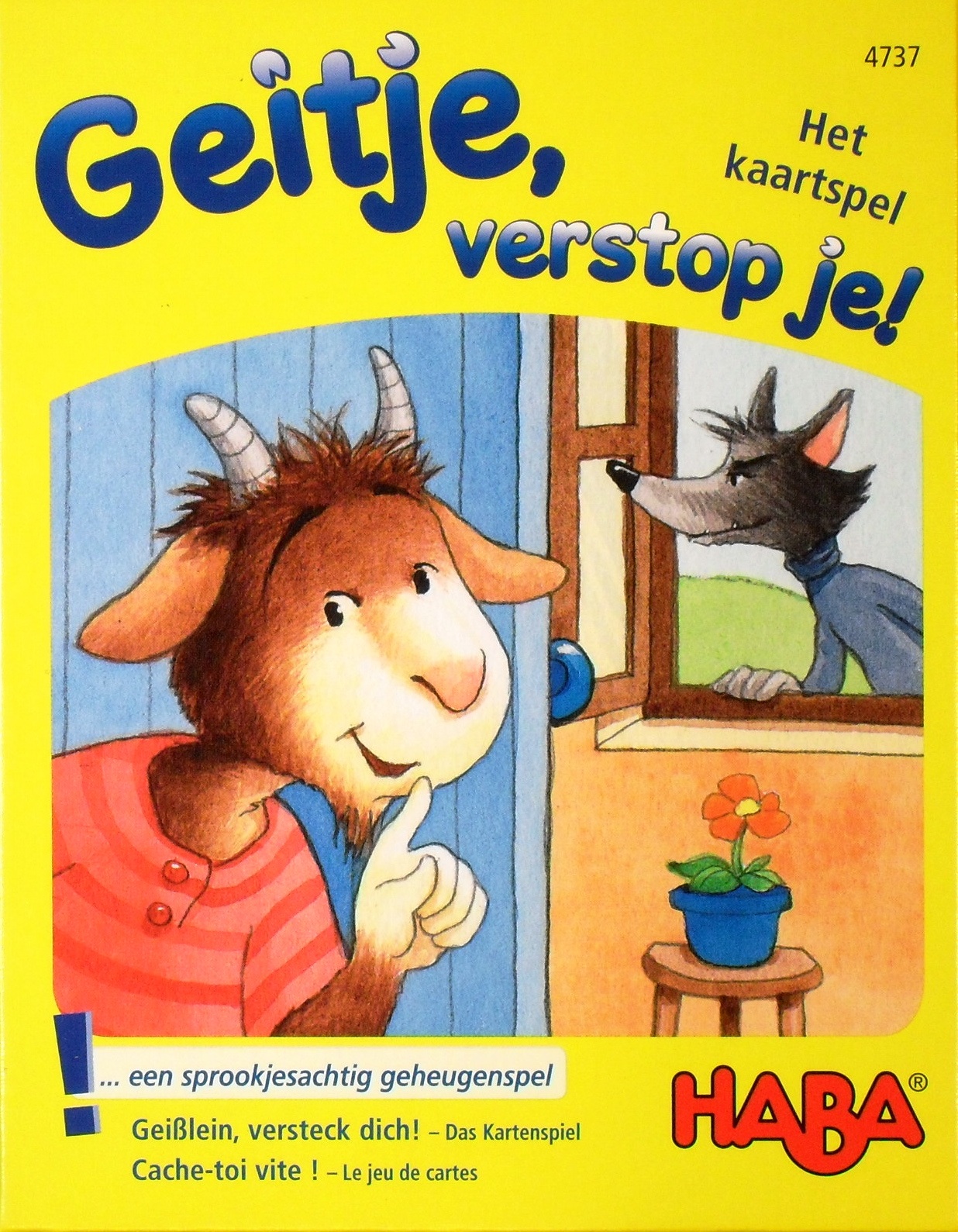 Geitje, verstop je! - Het kaartspel