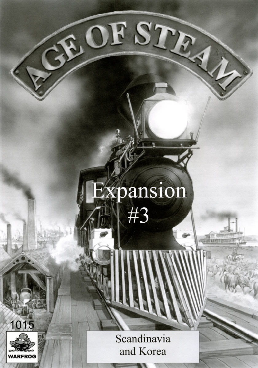 Age Of Steam Expansion #3: Scandinavia and Korea