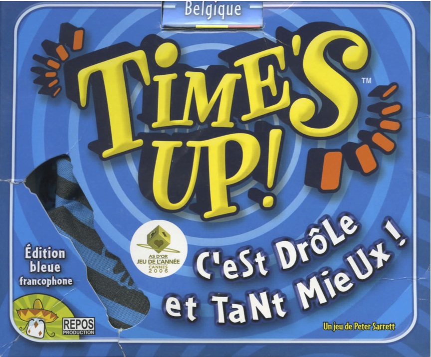 Time's Up! Belgique: Edition bleue Francophonne