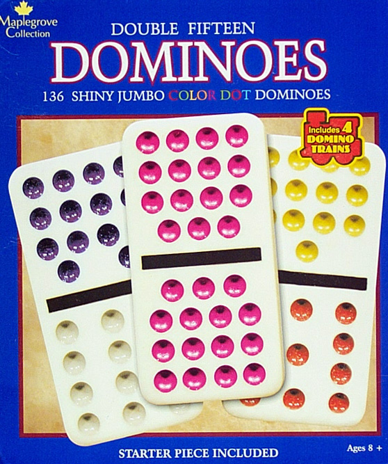 Double fifteen Dominoes