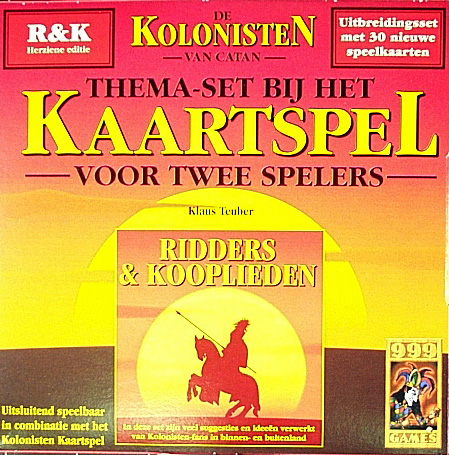 De Kolonisten van Catan: Thema-set bij het Kaartspel: Ridders & Kooplieden