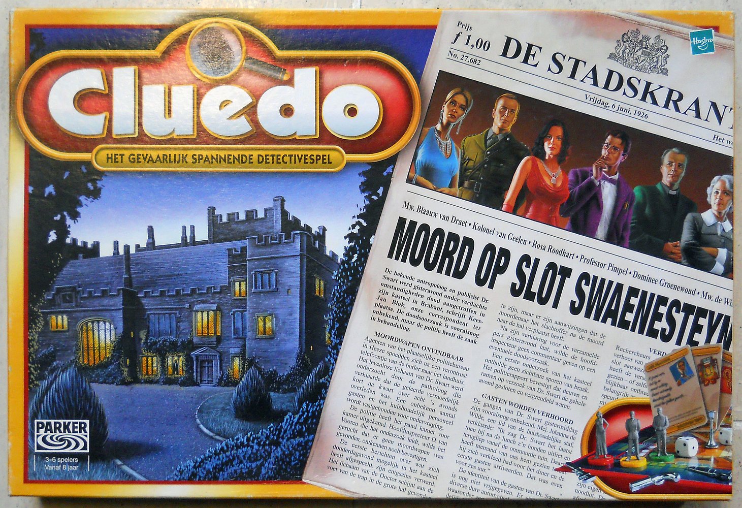 Cluedo: Het Gevaarlijk Spannende Detectivespel