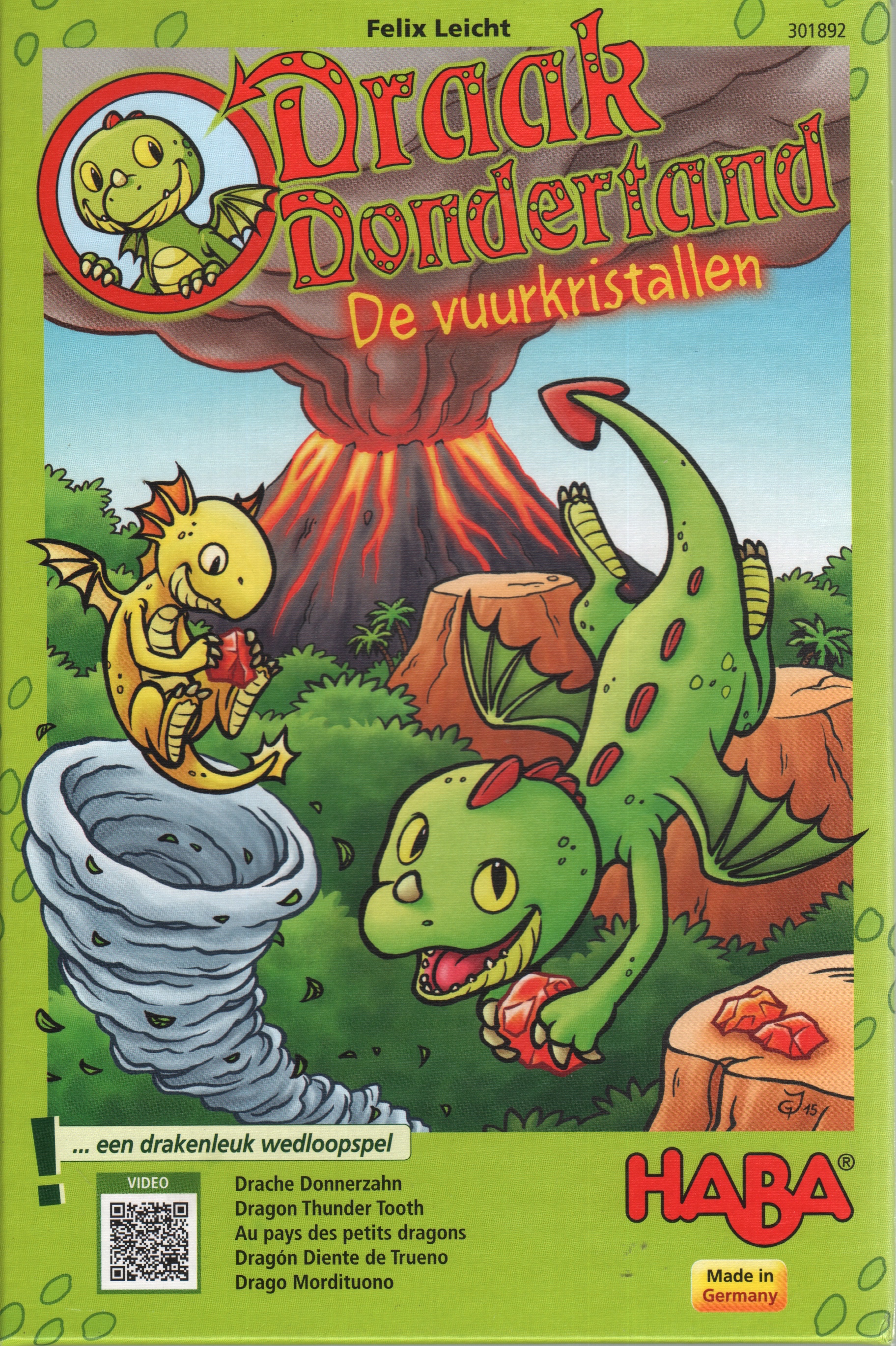Draak Dondertand: De vuurkristallen