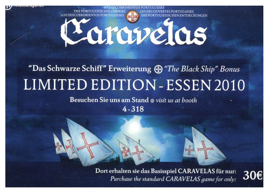 Caravelas: erweiterung