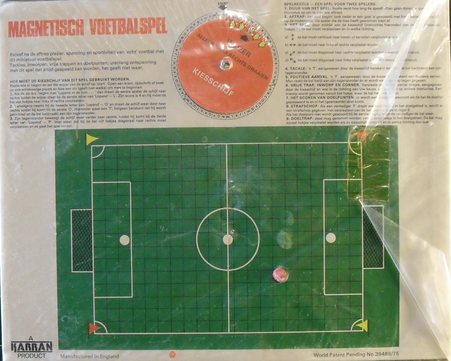 Magnetisch Voetbalspel