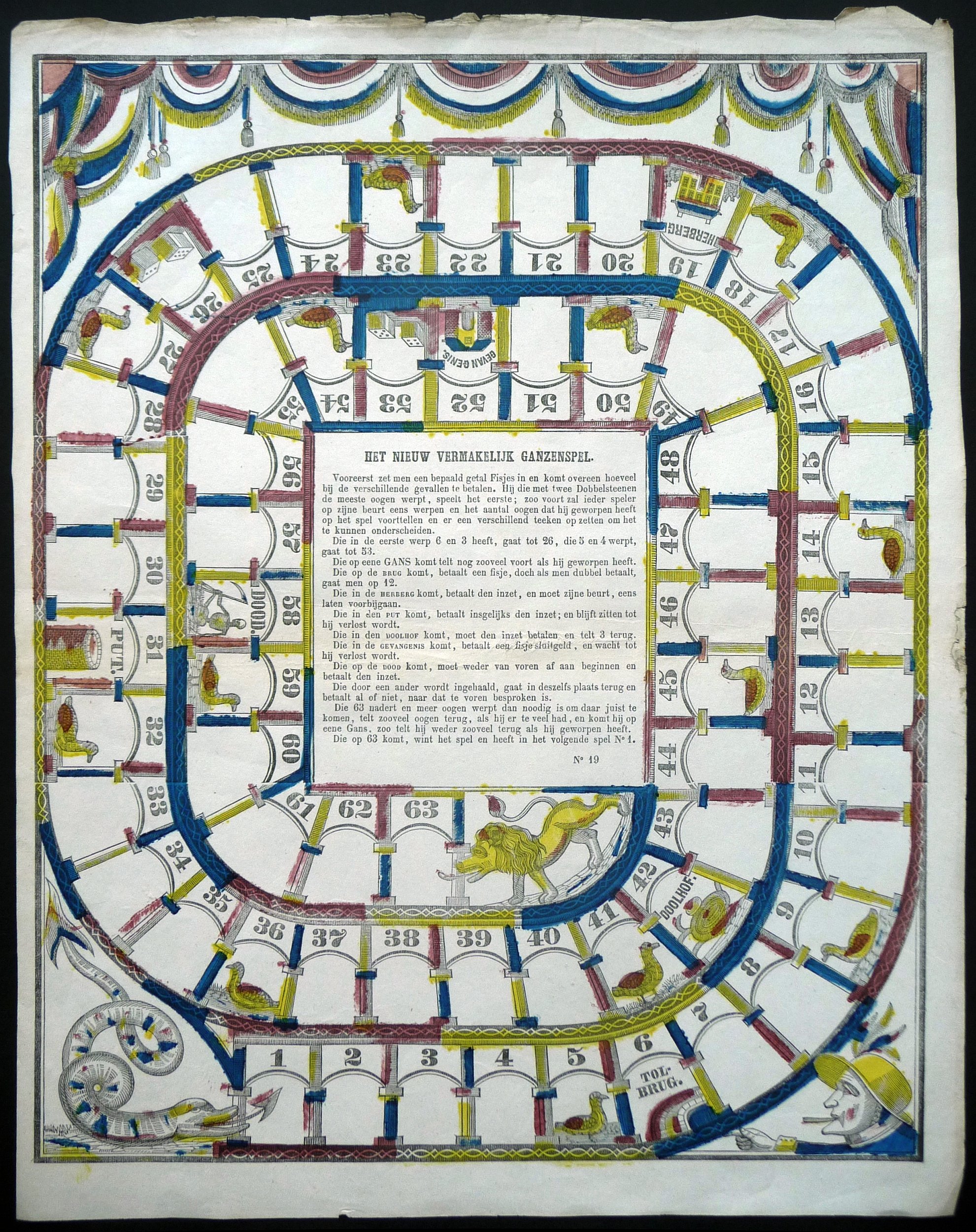Het Nieuw Vermakelijk Ganzenspel