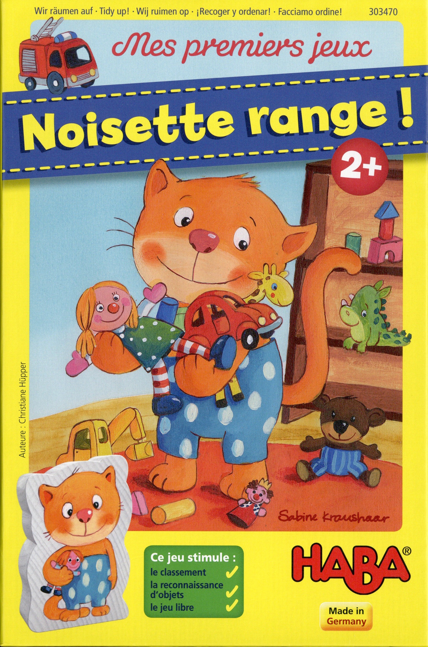 Mes premiers jeux: Noisette range!