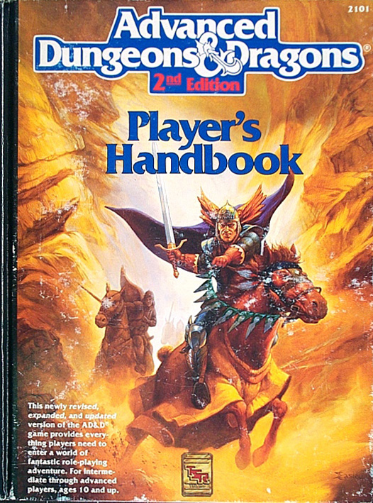 Advanced Dungeons & Dragons 2nd Edition - Player's Handbook