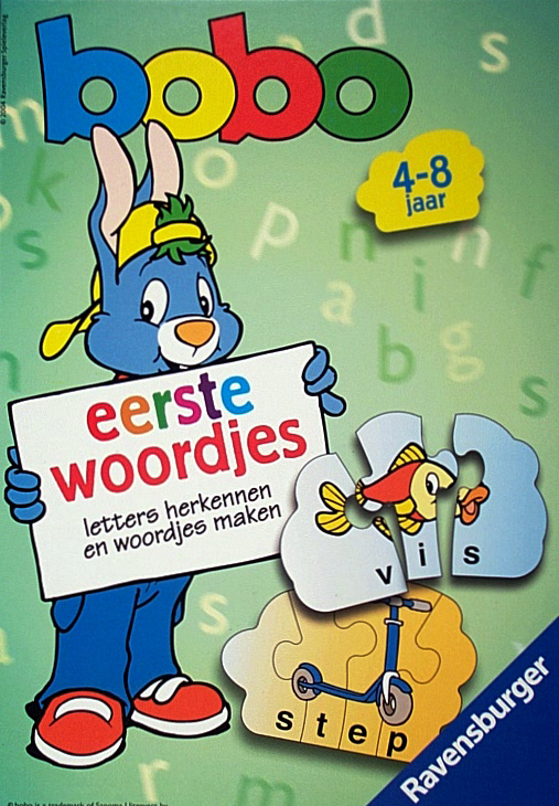 Bobo: Eerste Woordjes (letters herkennen en woordjes maken)