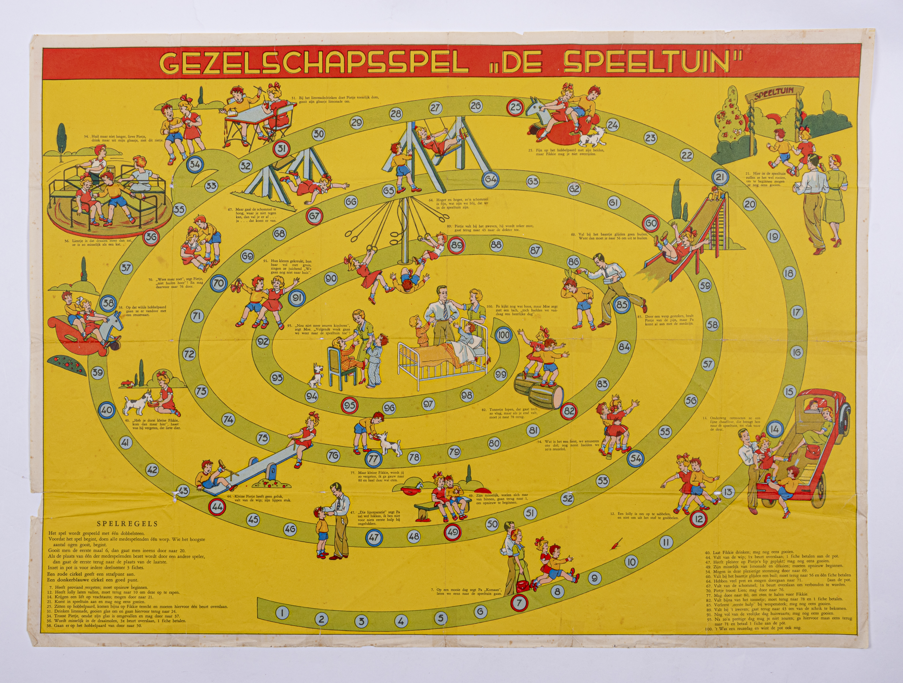 Gezelschapsspel "De Speeltuin"