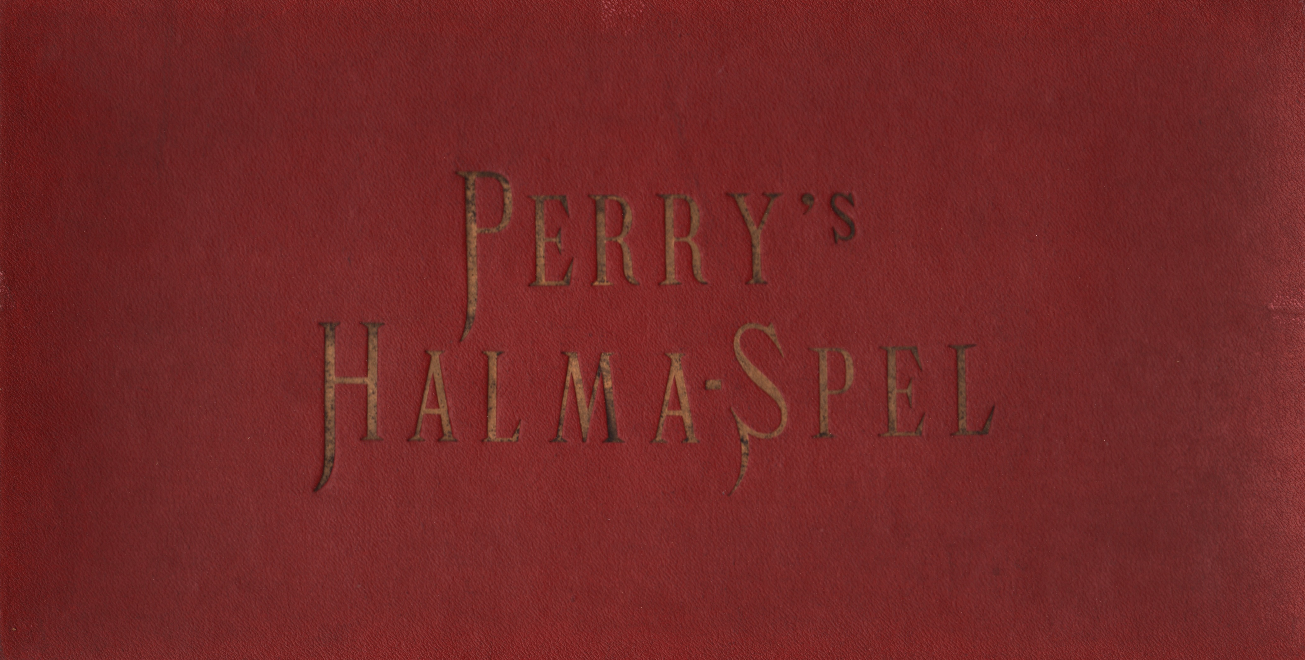 Perry's Halma-spel