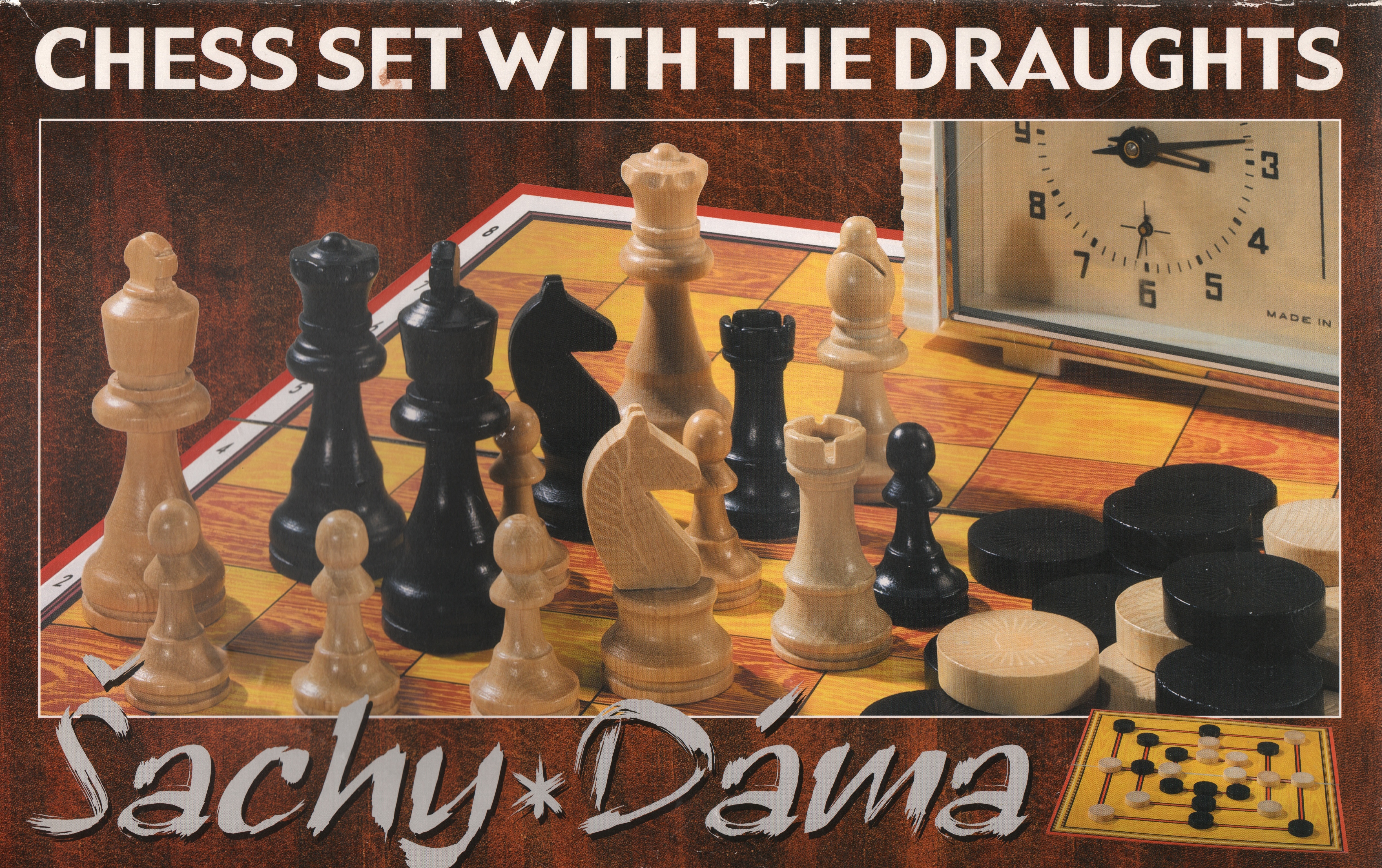 Chess Set With The Draughts